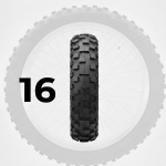 لاستیک موتور سایز 16