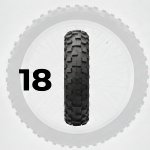 لاستیک موتور سایز 18
