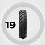 لاستیک موتور سایز 19