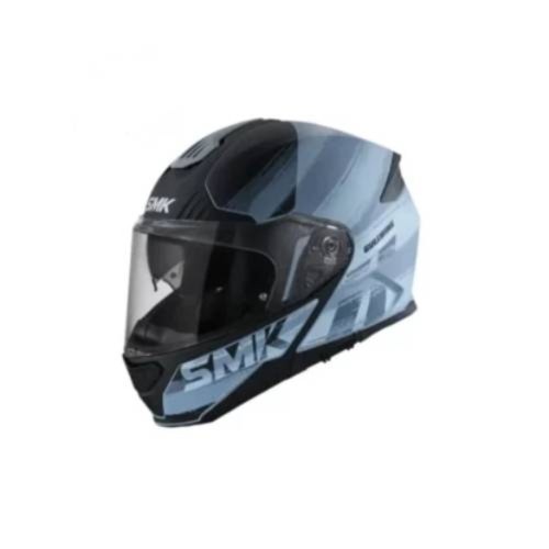 کلاه کاسکت فک متحرک گالوینگ SMK مدل GULLWING TOURLEADER طوسی